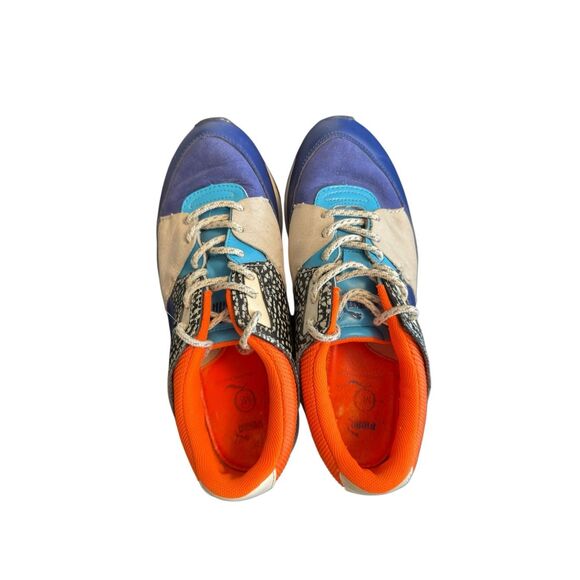 Puma X Alexander McQueen MCQ Jogger Shoe Running Trainer Blue Orange Women’s Siz - Picture 3 of 7